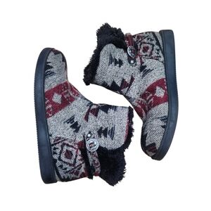 Indigo Rd Ankle Boots 7 Aztec Print Western Cowgirl Boho